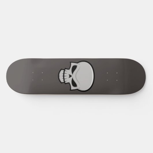 Evil Skull Design Skateboard (Horizontal)