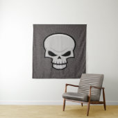 Evil Skull Design Wandteppich (Beispiel)