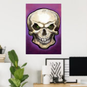 Evil Skull Poster (Heimbüro)