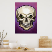 Evil Skull Poster (Küche)