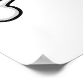 EVIL Skull und Crossbones Poster (Ecke)