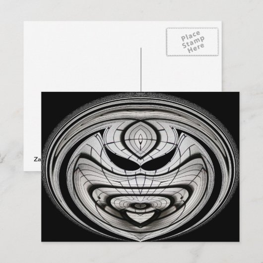 Evil Skylight ~ Postcard Postkarte (Vorne/Hinten)