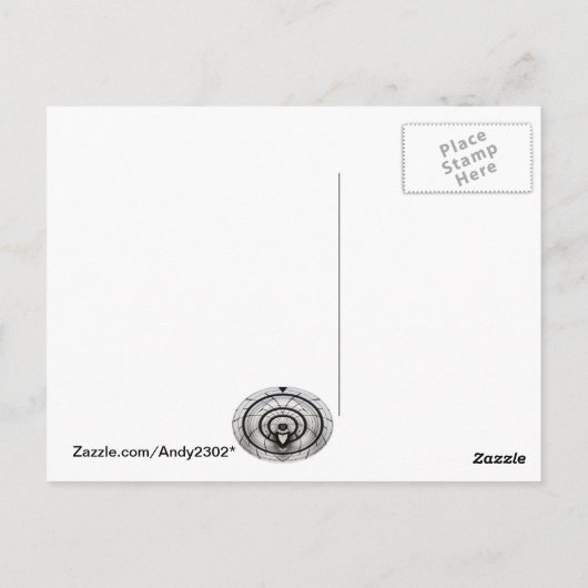 Evil Skylight ~ Postcard Postkarte (Rückseite)