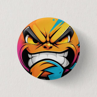 Evil Smile Design 1 Button