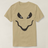 Evil Smile, Pumpkin Jack O' Lantern Face, Hallowee T-Shirt (Design vorne)