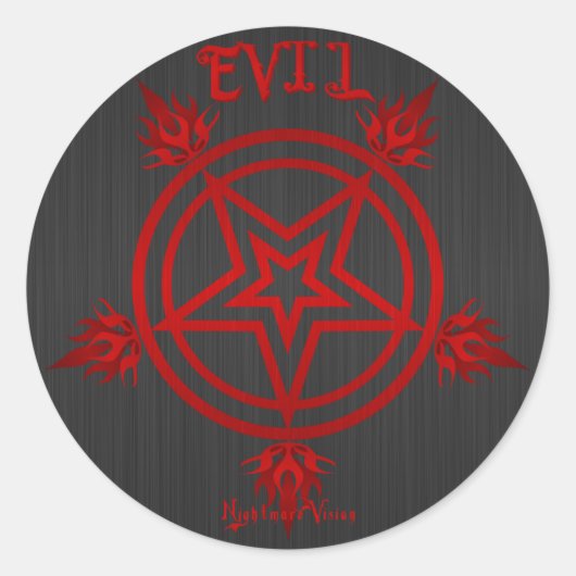 Evil Sticker (Vorderseite)