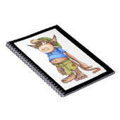 Evil Toe-Sind zum Kotzen Affen-Gnome-Notebook Notizblock (Rechte Seite)