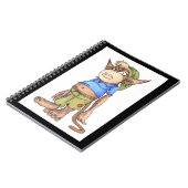 Evil Toe-Sind zum Kotzen Affen-Gnome-Notebook Notizblock (Linke Seite)