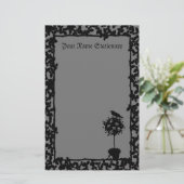 Evil Topiary Coordinates Briefpapier (Stehend Vorderseite)