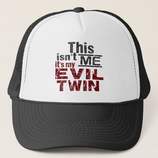 Evil Twin Hat Truckerkappe (Vorderseite)