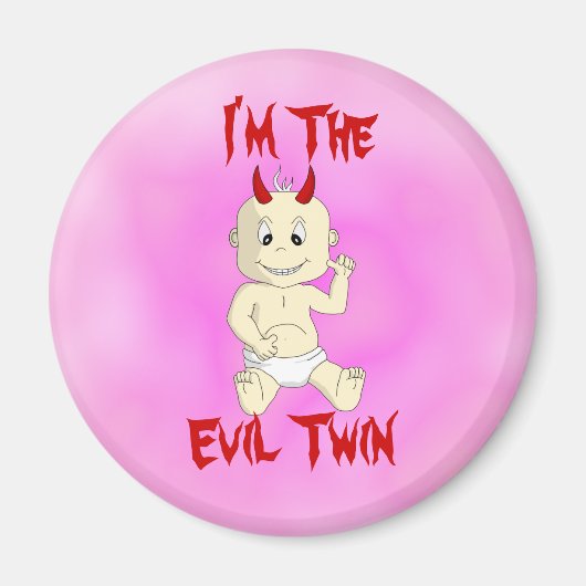 Evil Twin Magnet (pink) (Vorne)