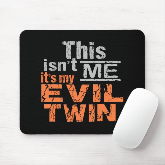 Evil Twin mousepad (Mit Mouse)