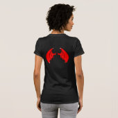 evil wings T-Shirt (Schwarz voll)