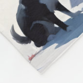 Evil Winter Snowman & Friends Fleecedecke (Ecke)