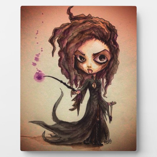 Evil Witchy Wizards Fotoplatte (Vorderseite)
