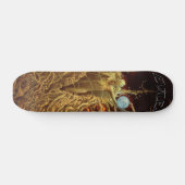 Evile - angesteckte Nations-Skateplattform Skateboard (Horizontal)