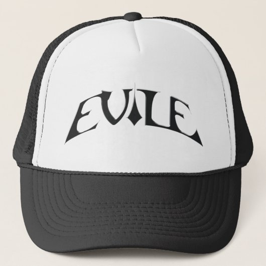 Evile STECKTE NATIONS-Logohut an Truckerkappe (Vorderseite)