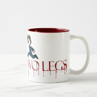 evilontwolegs.com-Logo-Tasse Zweifarbige Tasse