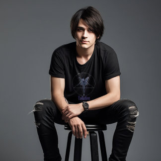 Evilution Unleashed Slogan Blk T - Shirt