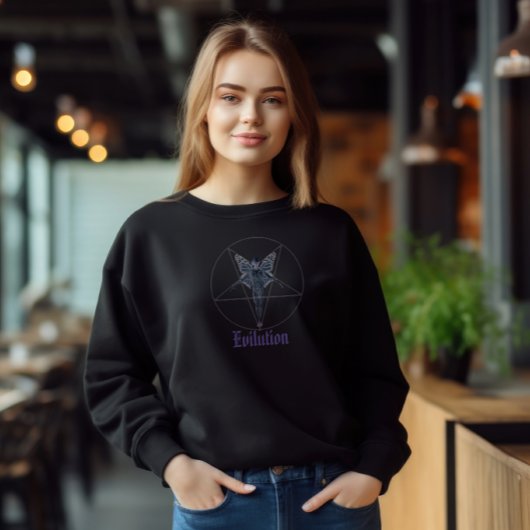 Evilution Unleashed Slogan Blk T - Shirt