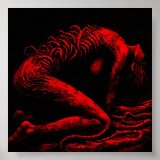 EVISZERATIVE AUSWIRKUNG | Matt Paper Print Poster (Vorne)