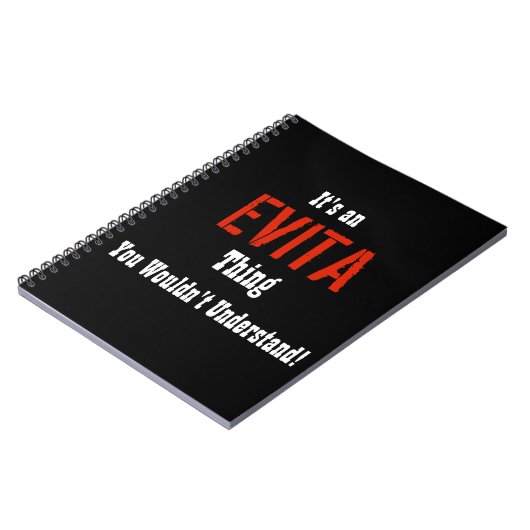 Evita Journal Notizblock (Linke Seite)