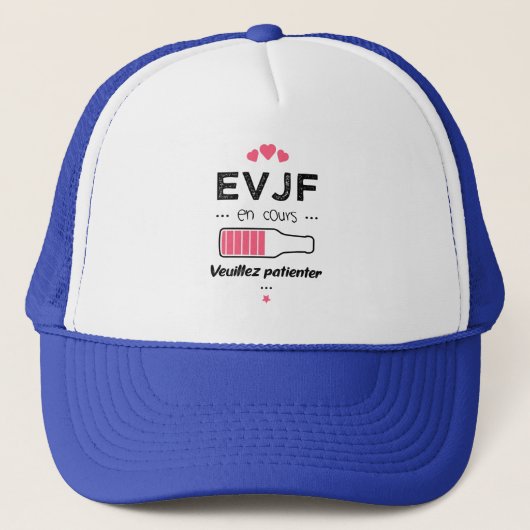 EVJF ist in Bearbeitung Truckerkappe (Vorderseite)
