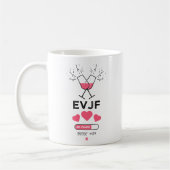 EVJF läuft PLEASE wait Kaffeetasse (Links)