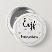EVJF von ... Button (Vorne & Hinten)