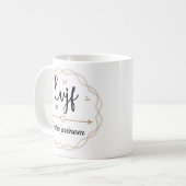 EVJF von ... Kaffeetasse (Vorderseite Links)