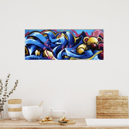 EVL LA Wall Poster (Küche)