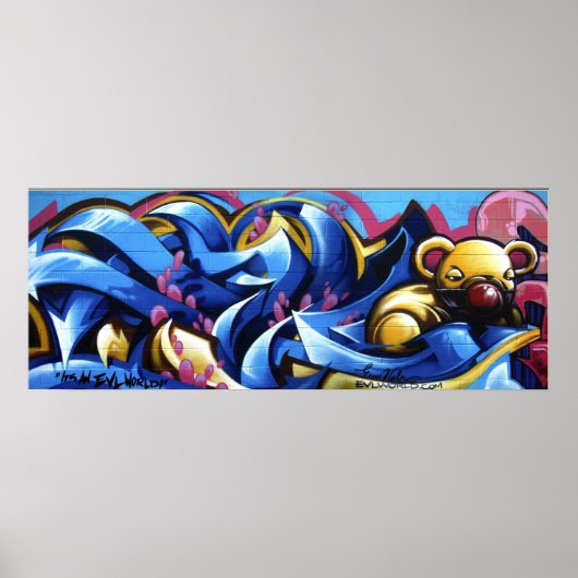 EVL LA Wall Poster (Vorne)