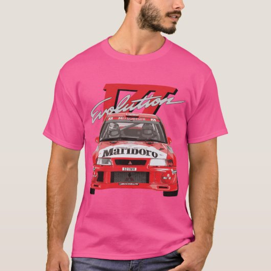 Evo 6 VI TME WRC RALLIART Mitsubish Evolution Enke T-Shirt (Vorderseite)