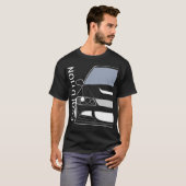 Evo 8 Design Turbo JDM Classic Legends  T-Shirt (Vorne ganz)