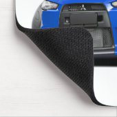 Evo Blau-Auto Mousepad (Ecke)