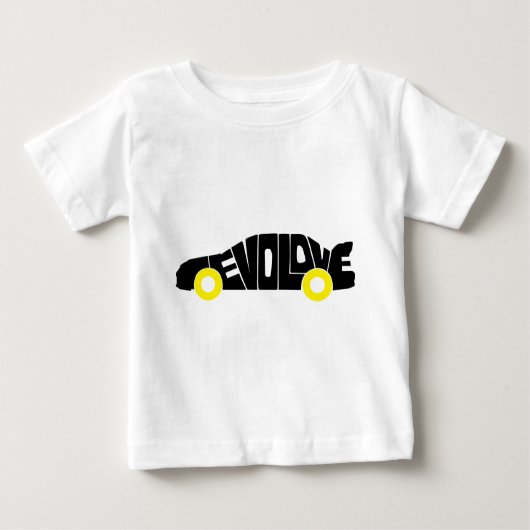 Evo Liebe Baby T-shirt (Vorderseite)