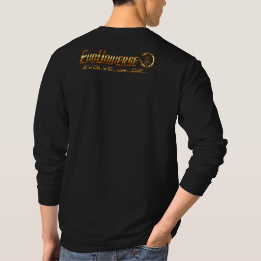 EVO Universe Shirt (Black Long Sleeve) (Rückseite)