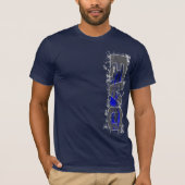 EVO Vert blauer T - Shirt v2 (Vorderseite)