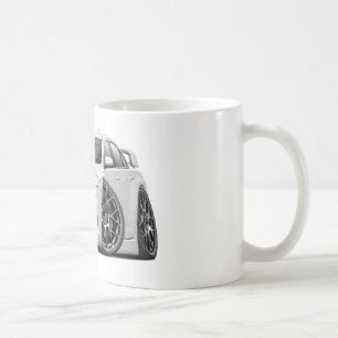 Evo Weiß-Auto Kaffeetasse