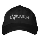 eVOcation Hat Bestickte Baseballkappe (Vorderseite)