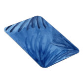 Evocative Abstrakt Blue Rays Aquarellmalerei Magnet (Rechte Seite)