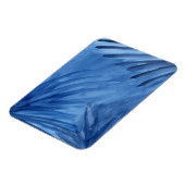 Evocative Abstrakt Blue Rays Aquarellmalerei Magnet (Linke Seite)