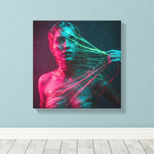 EVOETRY Stretched Canvas Print Leinwanddruck (Insitu (Holzboden))