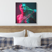EVOETRY Stretched Canvas Print Leinwanddruck (Insitu (Schlafzimmer))