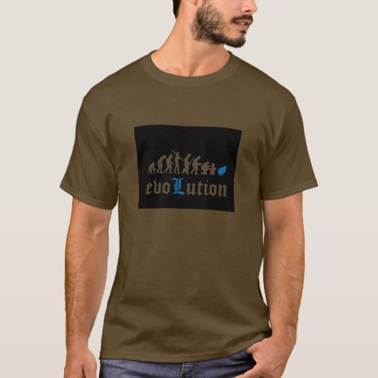 evolution1 T-Shirt (Vorderseite)
