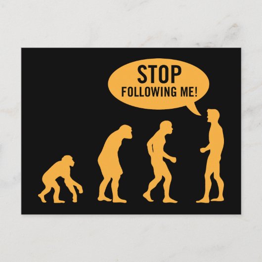 Evolution3 Postkarte (Vorderseite)