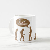 evolution4 kaffeetasse (Vorderseite Links)