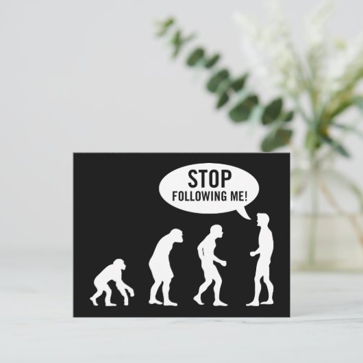 Evolution 2 postkarte (Stehend Vorderseite)