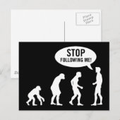 Evolution 2 postkarte (Vorne/Hinten)