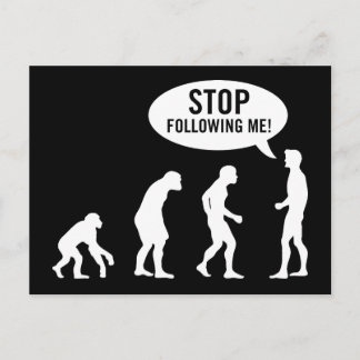 Evolution 2 postkarte